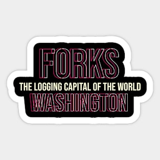 Forks Sticker